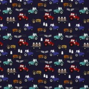 �kotex bomulds jersey, Traktor