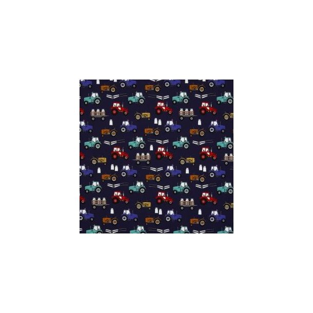 �kotex bomulds jersey, Traktor