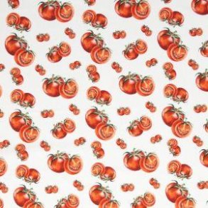 Bomuld med Tomater