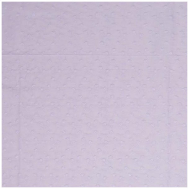 Simone, Lys lilla med broderet blomster