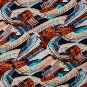 Bomuld/modal jersey, Abstrakt