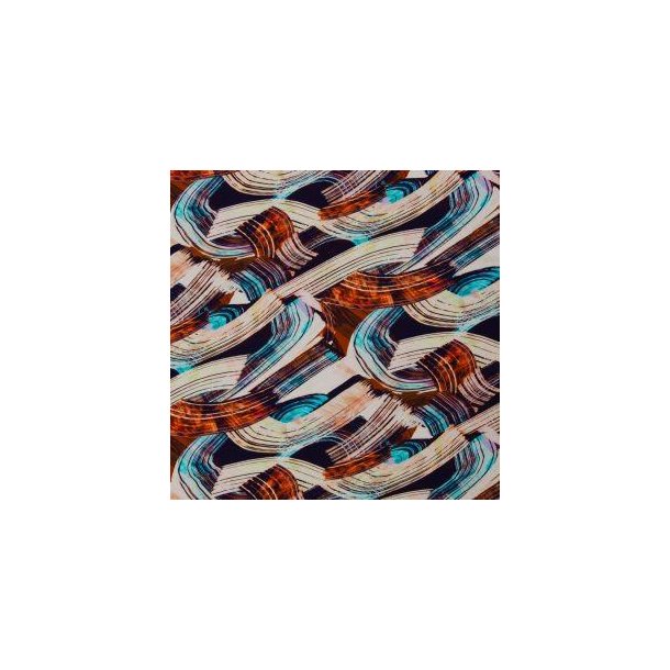 Bomuld/modal jersey, Abstrakt