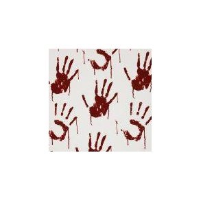 �kotex bomuld H�nder, Hvid/rust