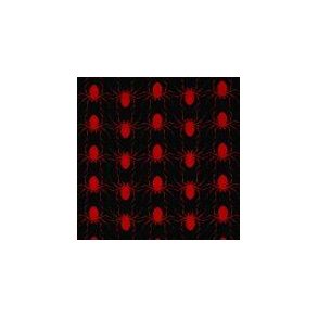 �kotex bomuld Edderkopper, Sort/r�d