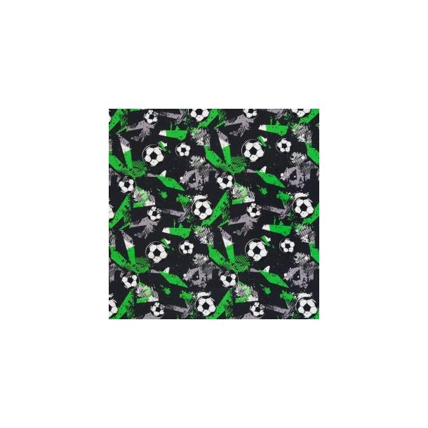 �kotex bomuld m/Fodbolde