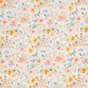 �kotex bomulds jersey, Blomster