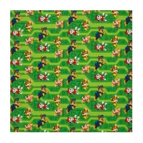 �kotex bomulds jersey, Paw Patrol  Springende hunde