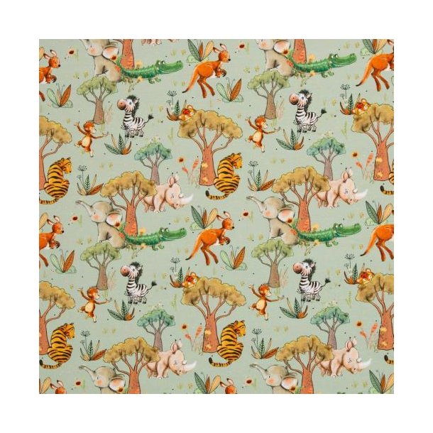 �kotex bomulds jersey, Safari animals