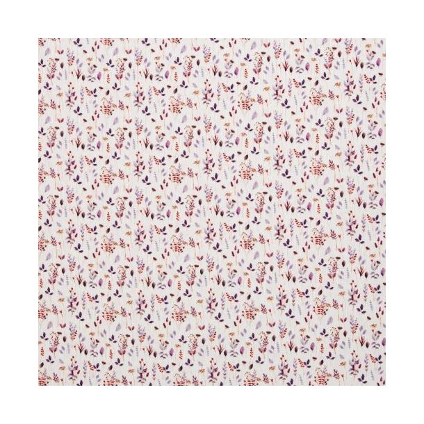 �kotex bomulds jersey,  Sm� Blomster