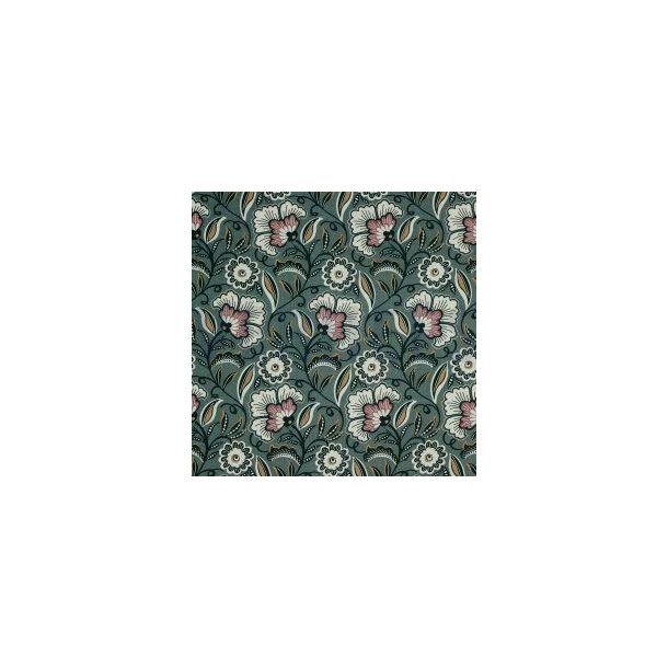 Viscose m/blomster