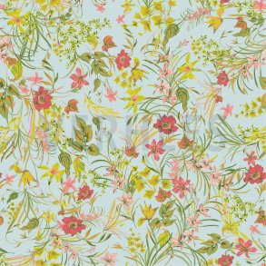 Satin stretch Light blue