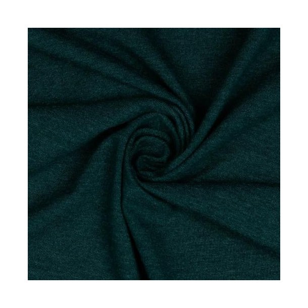 �kotex bomulds jersey, Dark green melange