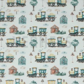 Poplin digital Train