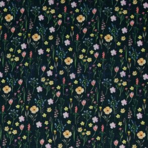 Poplin digital flowers