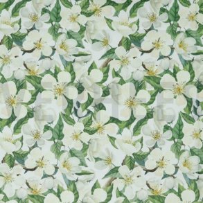Canvas digital Blossom white