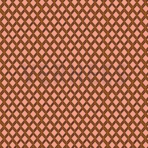 Cotton satin stretch Squares, Dark Apricot