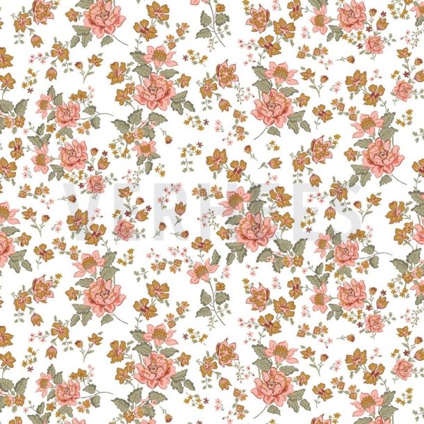 Viscose Poplin White