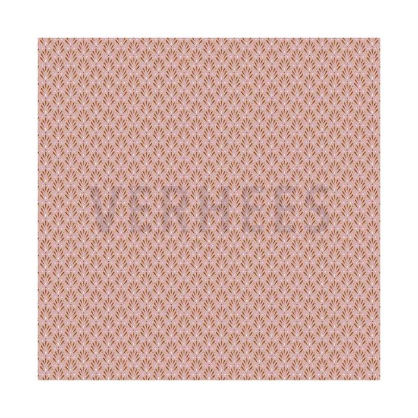 Viscose poplin stretch, Blush