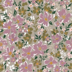 Rosella stretch Big Flower, Sand