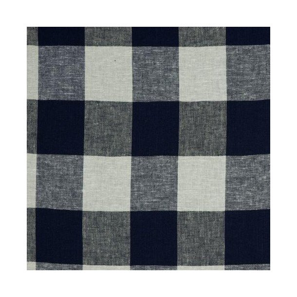 Linen viscose Ternet, Navy