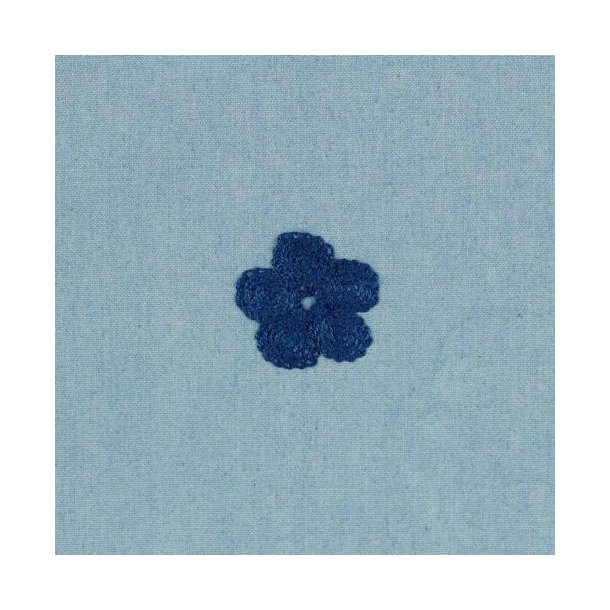 Jeans Embroidery, Light blue