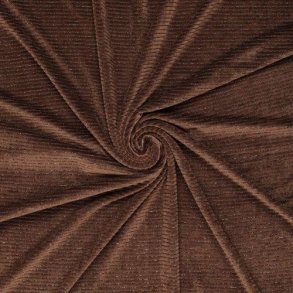 Velvet Lurex stripe, Brown