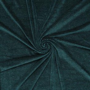 Velvet Lurex stripe, Green