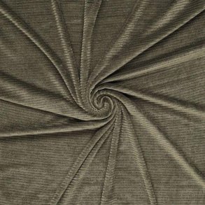 Velvet Lurex stripe, Oliven
