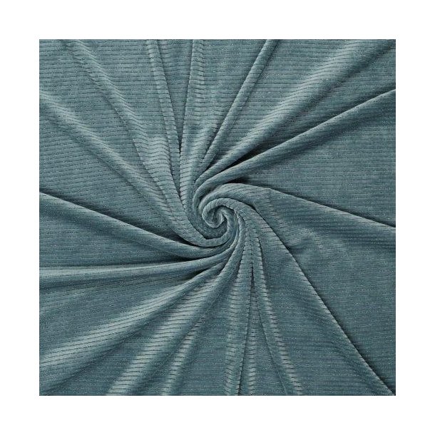 Velvet Lurex stripe,  Turquoise