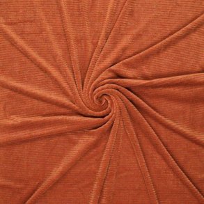 Velvet Lurex stripe, Orange