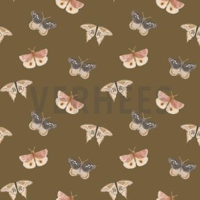 Gots jersey digital m/sommerfugle