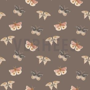 Gots jersey digital m/sommerfugle