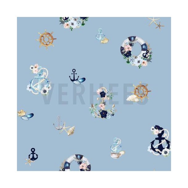 Canvas digital Light blue