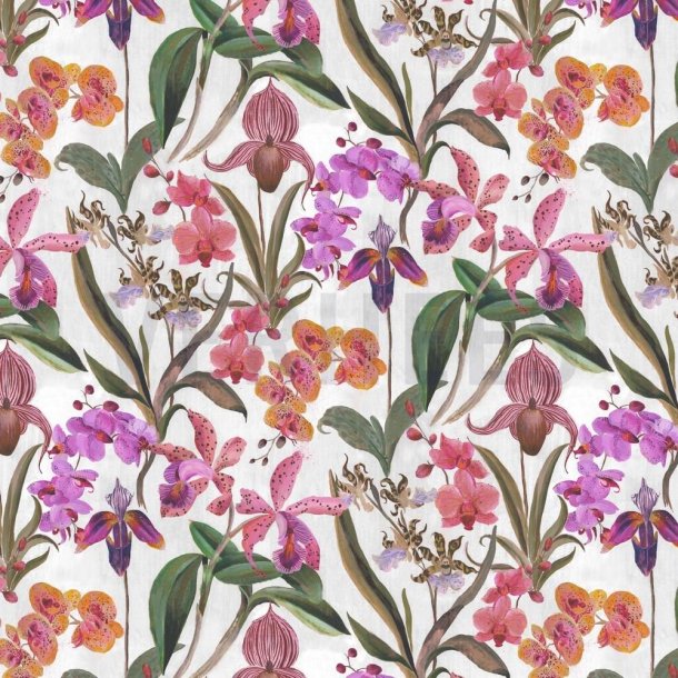 Canvas digitalprint m/blomster