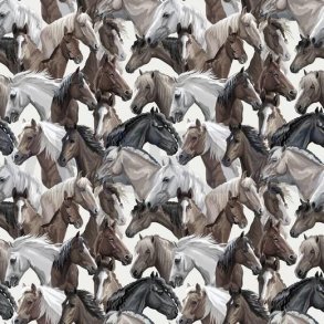 Canvas digitalprint m/Heste