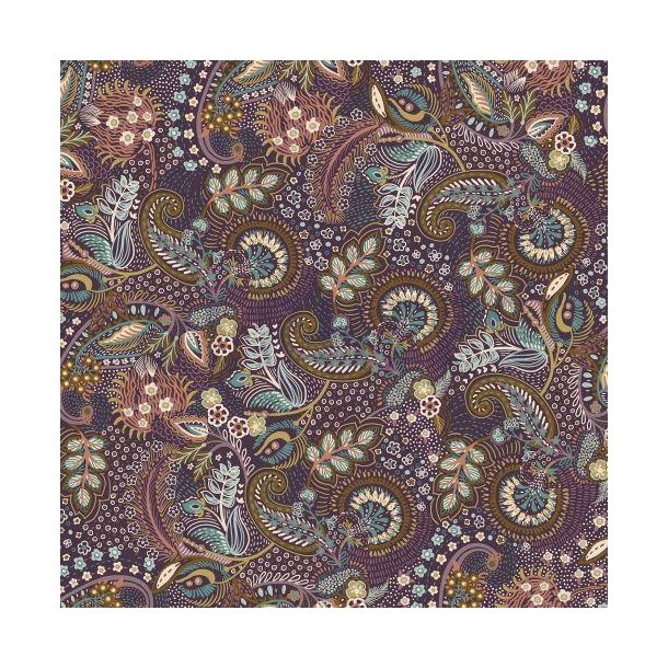 Viscose Fantasy Aubergine