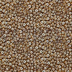Viscose Light brown m/sm� blomster