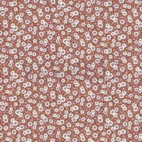 Viscose Cerise m/sm� blomster