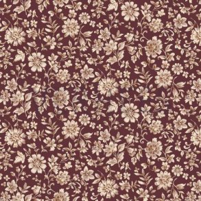 Viscose Flowers Rouge