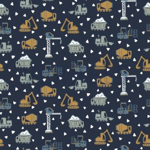 Gots poplin Entrepren�rmaskiner, Navy