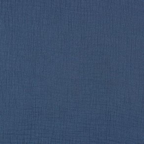 Double gauze, Indigo