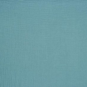 Double gauze, Teal
