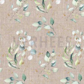 Canvas digital Blomster