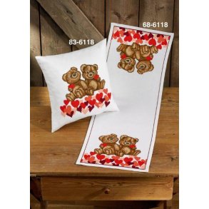 Hjerte bamse l�ber