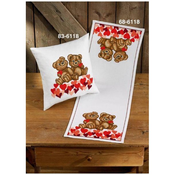 Hjerte bamse l�ber