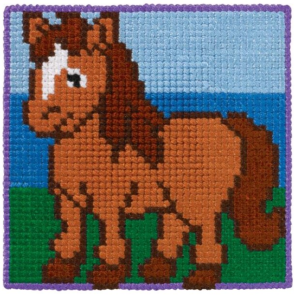 Hest, b�rnestramaj