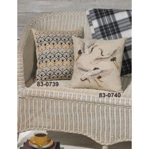 Bl�ser i farver, pude