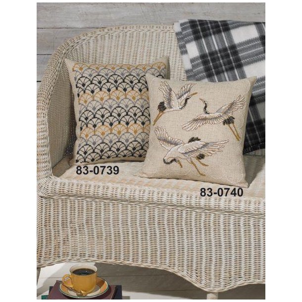 Bl�ser i farver, pude