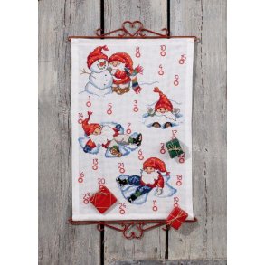 Leg i sneen, Julekalender