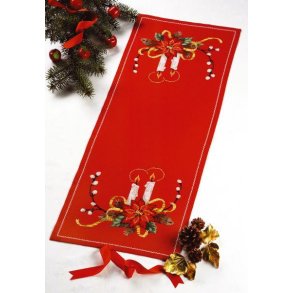 Julestjerne p� r�dt